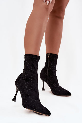  Laarsjes met hoge hak model 220204 Step in style 