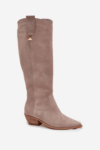  Laarzen met hoge hakken model 220209 Step in style 