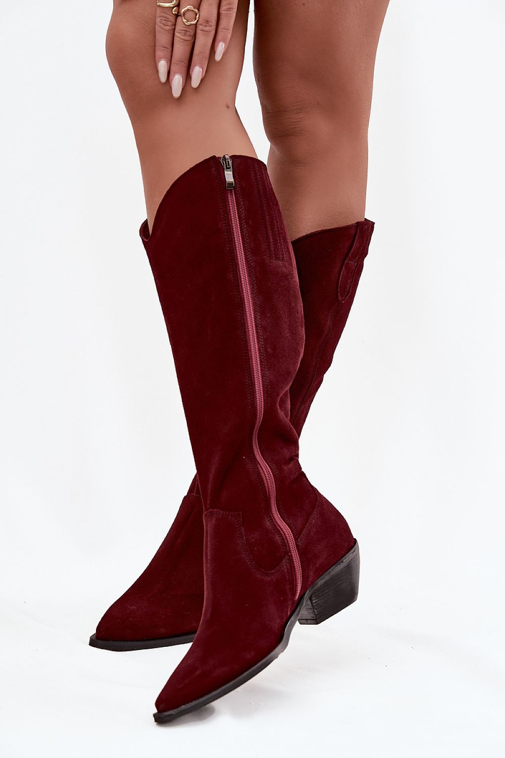  Laarzen met hoge hakken model 220212 Step in style 