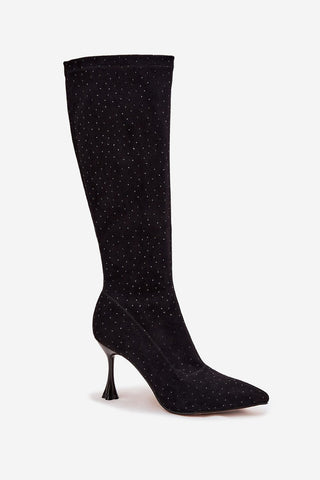  Laarzen met hoge hakken model 220213 Step in style 