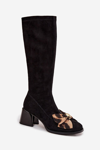  Laarzen met hoge hakken model 220214 Step in style 
