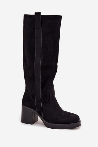  Laarzen met hoge hakken model 220224 Step in style 