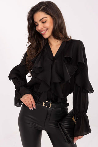  Overhemd met lange mouwen model 220432 Rue Paris 