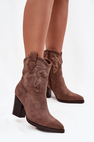  Laarsjes met hoge hak model 220509 Step in style 