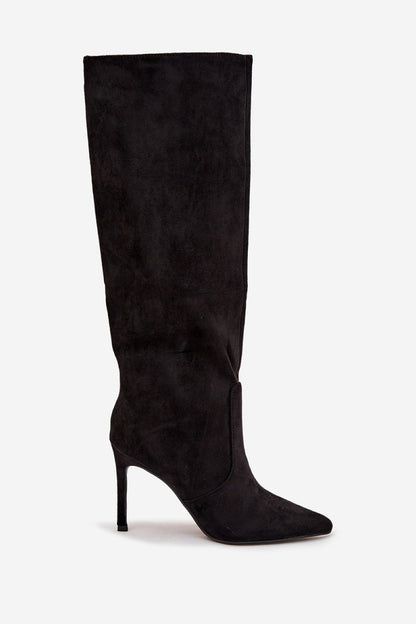  Laarzen met hoge hakken model 220514 Step in style 