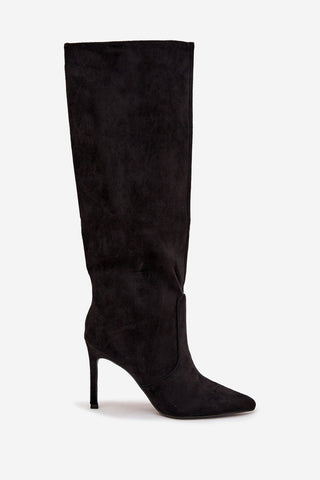  Laarzen met hoge hakken model 220514 Step in style 