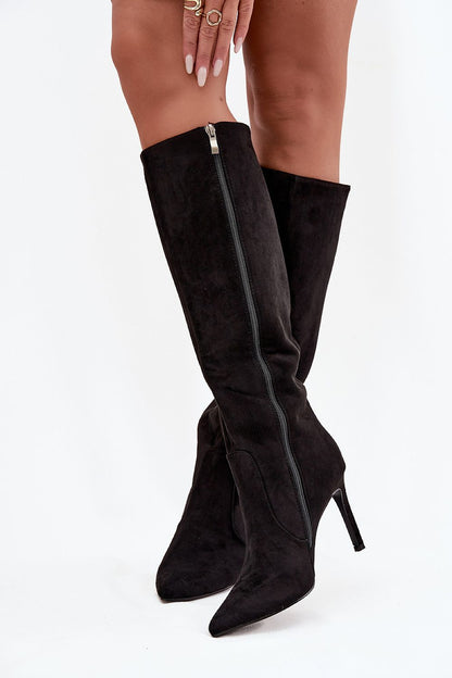  Laarzen met hoge hakken model 220514 Step in style 