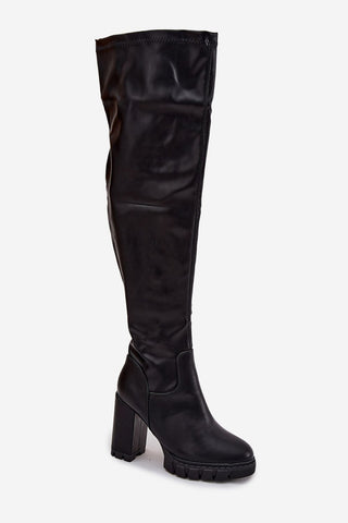  Laarzen met hoge hakken model 220713 Step in style 