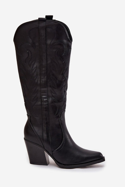  Laarzen met hoge hakken model 220714 Step in style 
