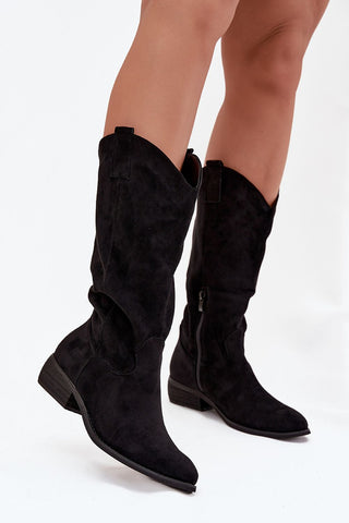  Laarzen met hoge hakken model 220715 Step in style 