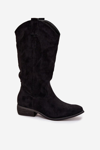  Laarzen met hoge hakken model 220715 Step in style 