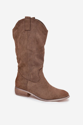  Laarzen met hoge hakken model 220716 Step in style 