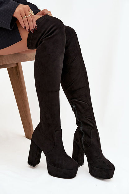  Laarzen met hoge hakken model 220717 Step in style 