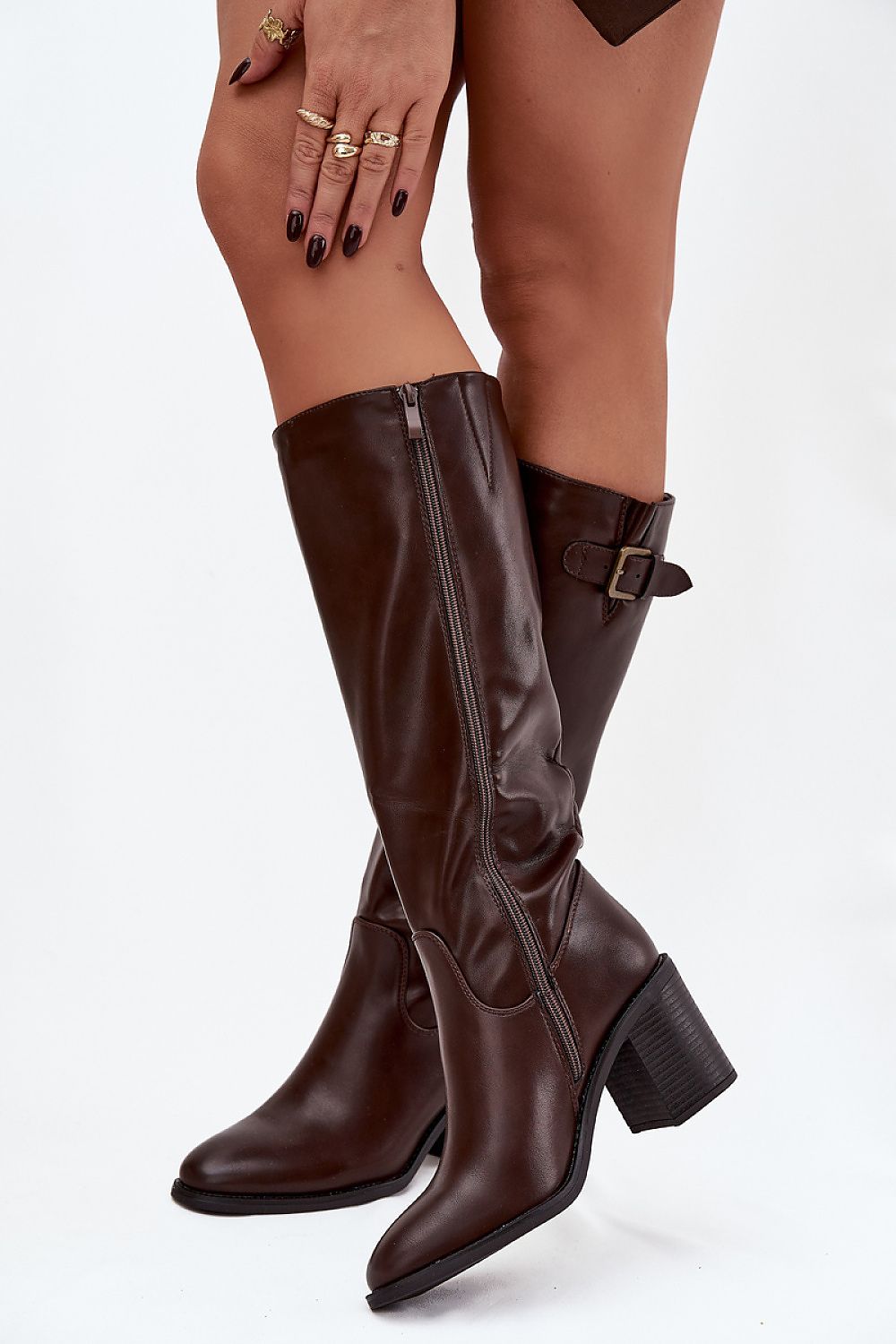  Laarzen met hoge hakken model 220721 Step in style 