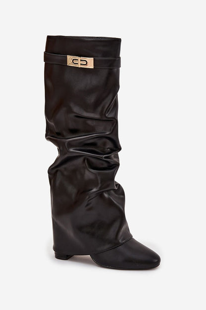  Laarzen met hoge hakken model 220723 Step in style 