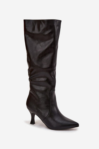  Laarzen met hoge hakken model 220724 Step in style 