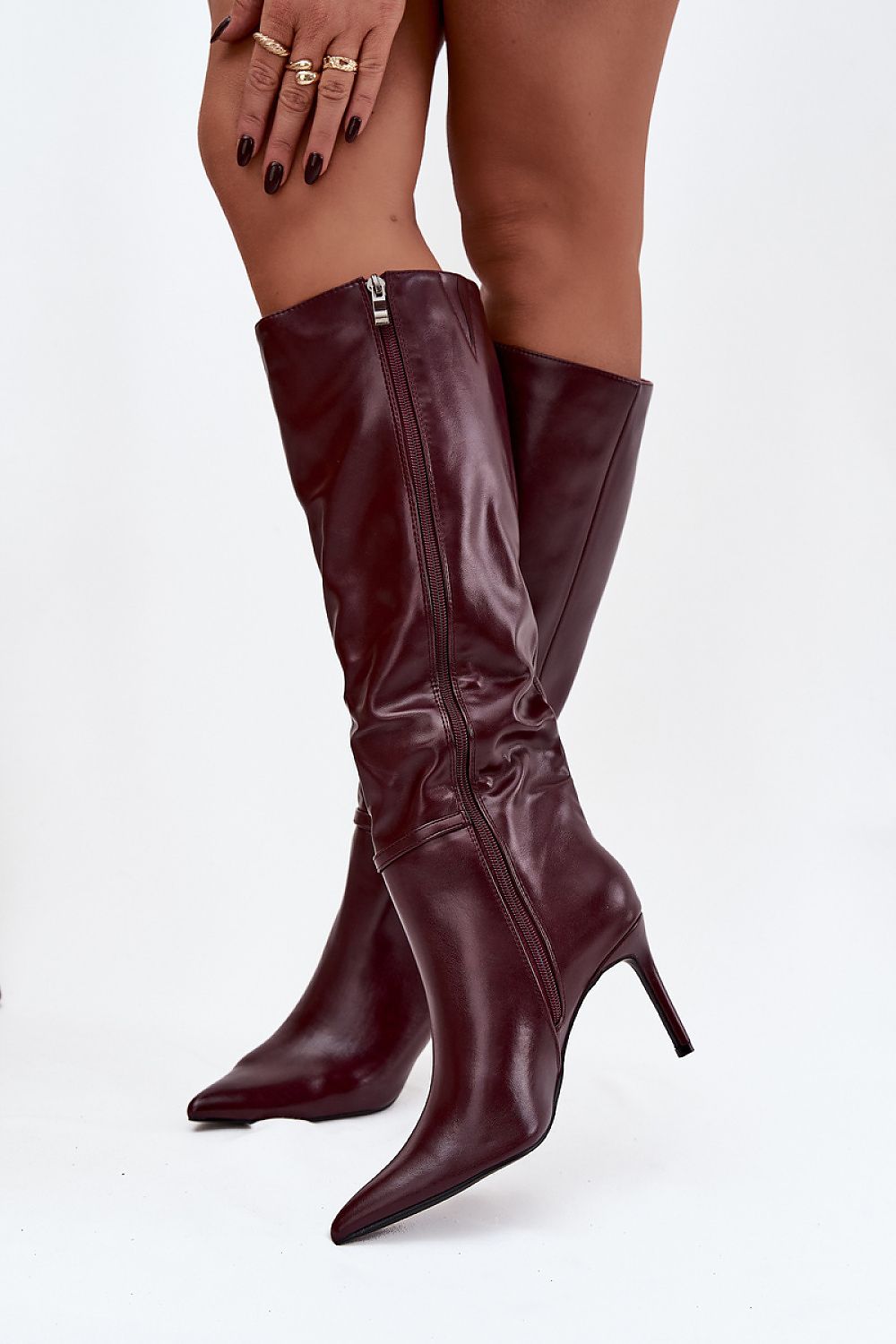  Laarzen met hoge hakken model 220725 Step in style 