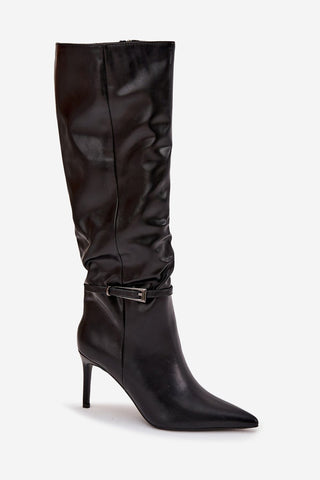  Laarzen met hoge hakken model 220726 Step in style 