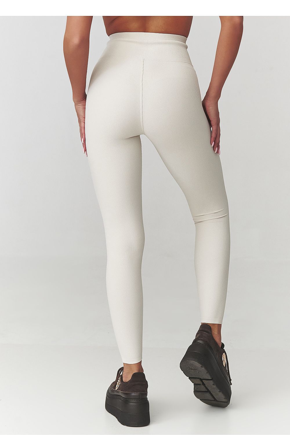  Lange leggings model 220766 Makadamia 