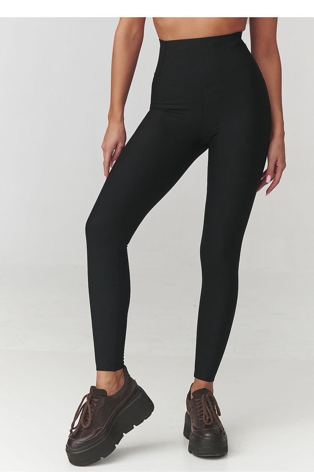  Lange leggings model 220767 Makadamia 