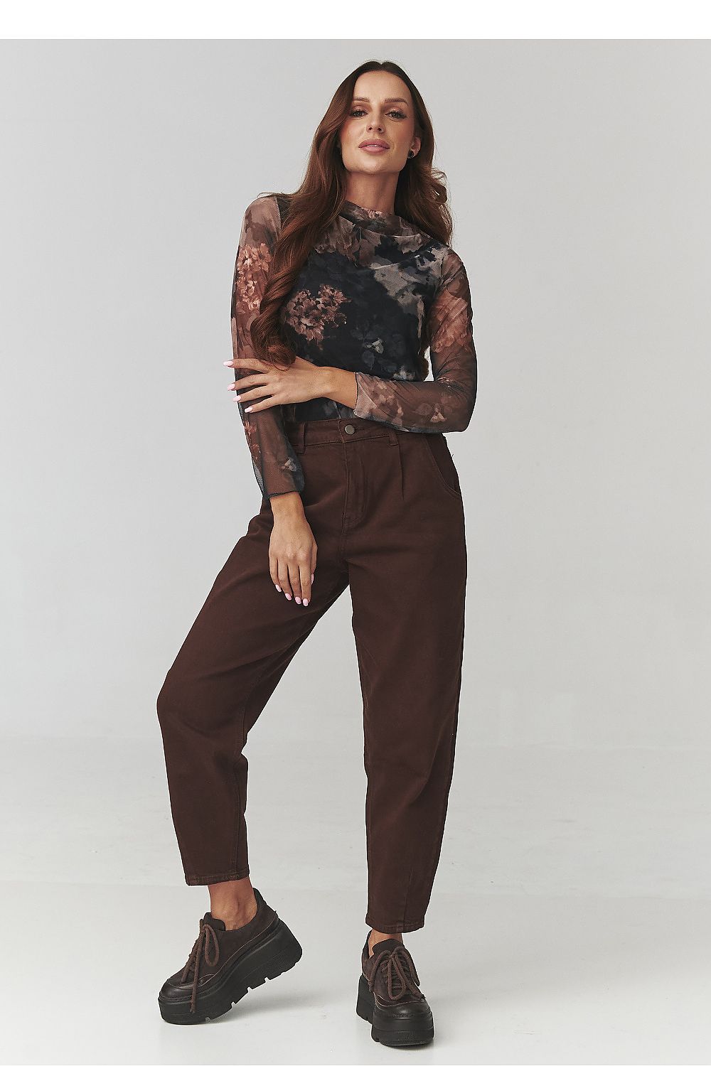 blouse model 220780 Makadamia 