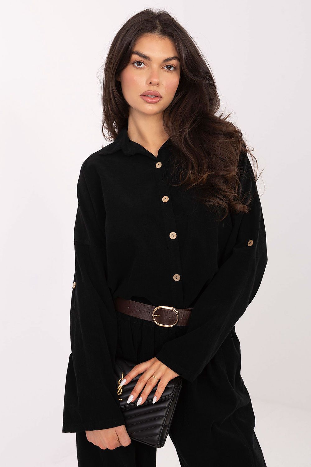  Overhemd met lange mouwen model 220828 Italy Moda 