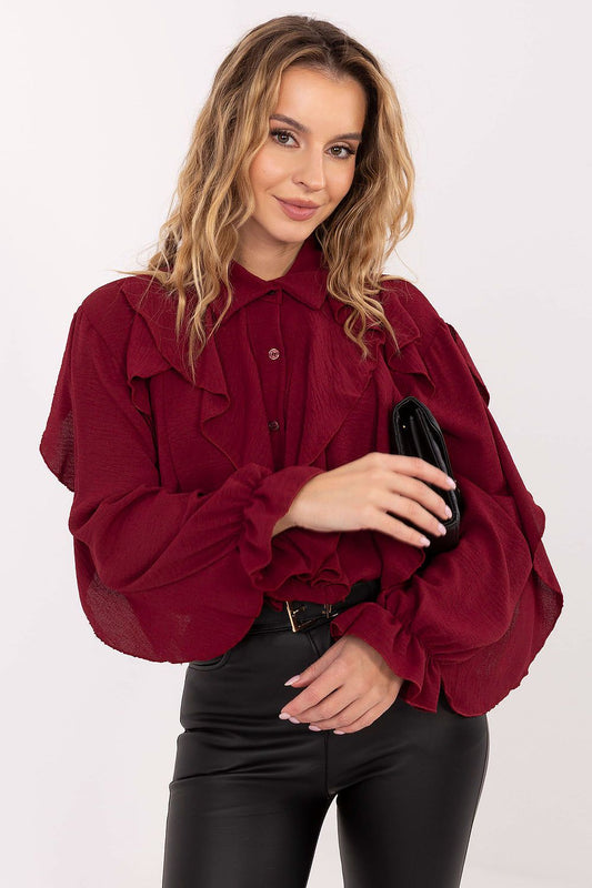  Overhemd met lange mouwen model 221059 Italy Moda 