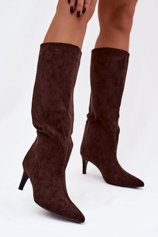  Laarzen met hoge hakken model 221145 Step in style 