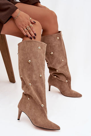  Laarzen met hoge hakken model 221149 Step in style 