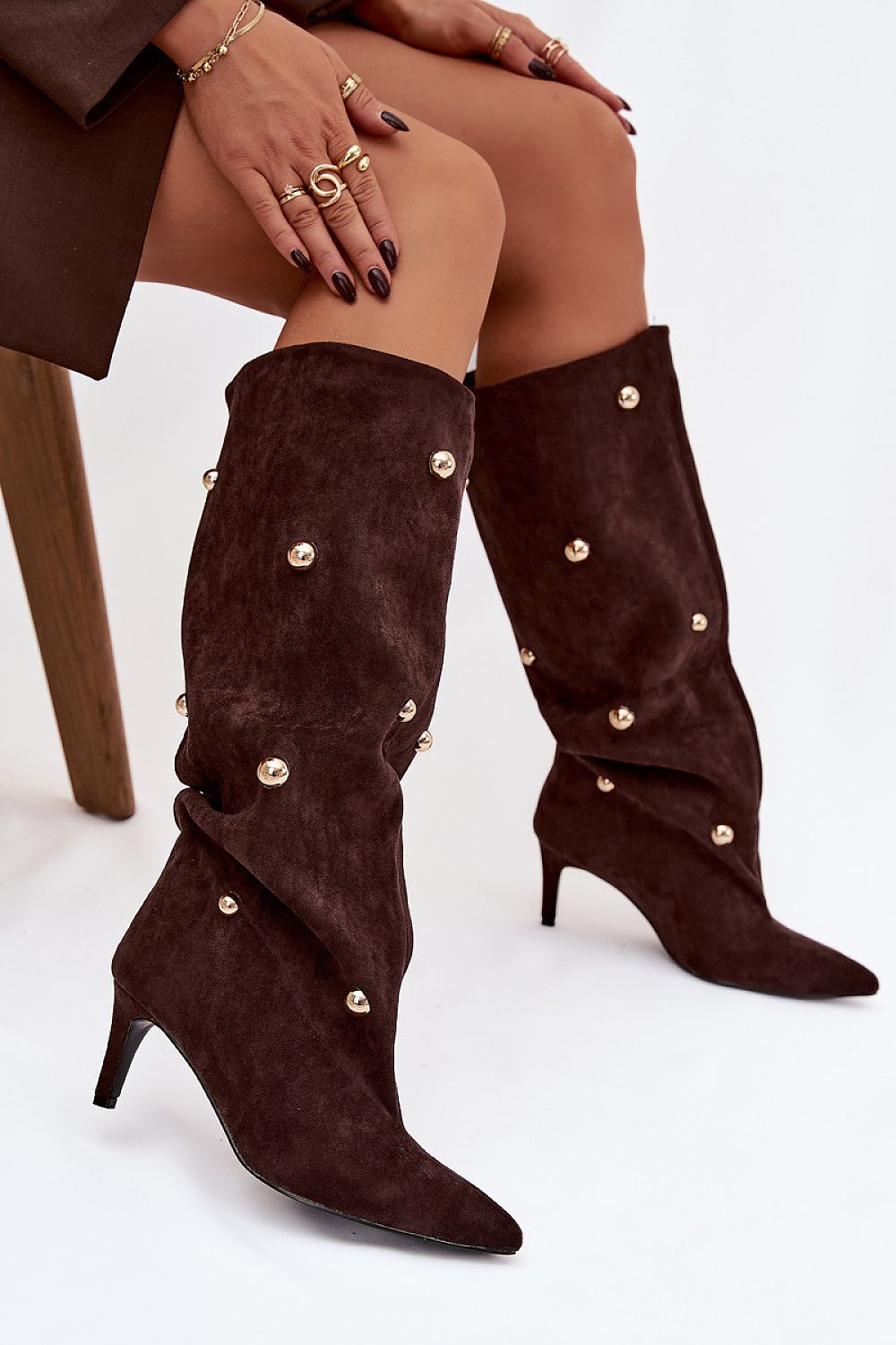  Laarzen met hoge hakken model 221150 Step in style 