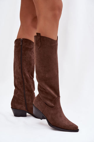  Laarzen met hoge hakken model 221157 Step in style 