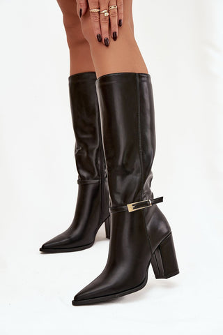  Laarzen met hoge hakken model 221159 Step in style 