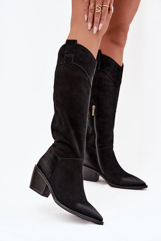  Laarzen met hoge hakken model 221160 Step in style 