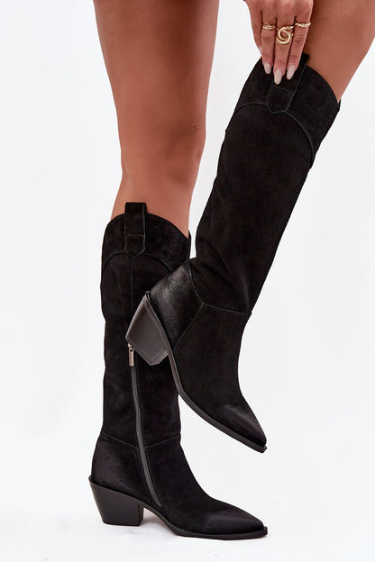  Laarzen met hoge hakken model 221160 Step in style 