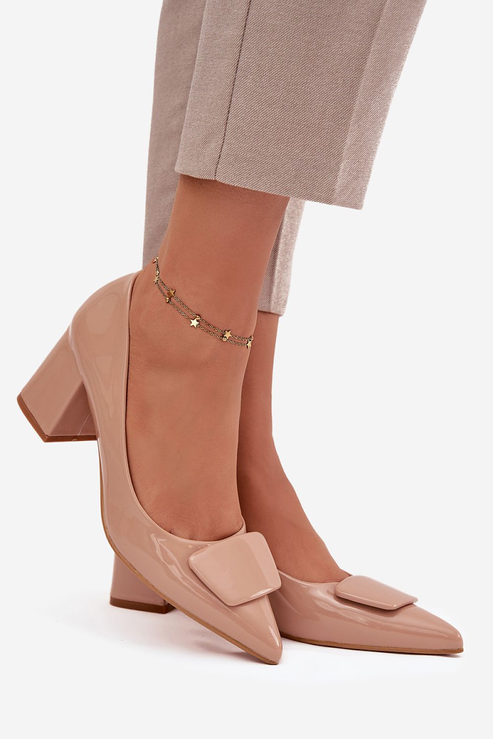  Pumps met dikke hak model 221173 Step in style 