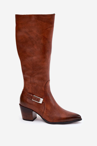  Laarzen met hoge hakken model 221523 Step in style 