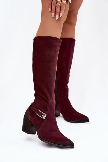 Laarzen met hoge hakken model 221524 Step in style 