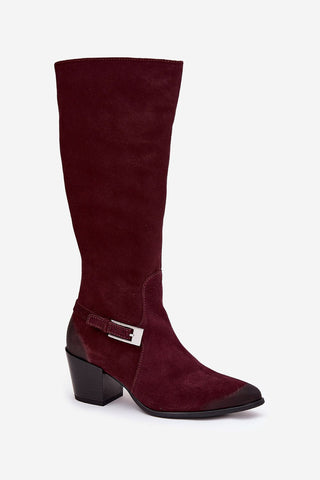  Laarzen met hoge hakken model 221524 Step in style 