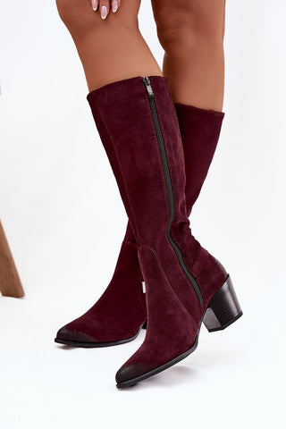  Laarzen met hoge hakken model 221524 Step in style 