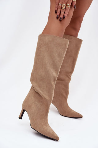  Laarzen met hoge hakken model 221529 Step in style 