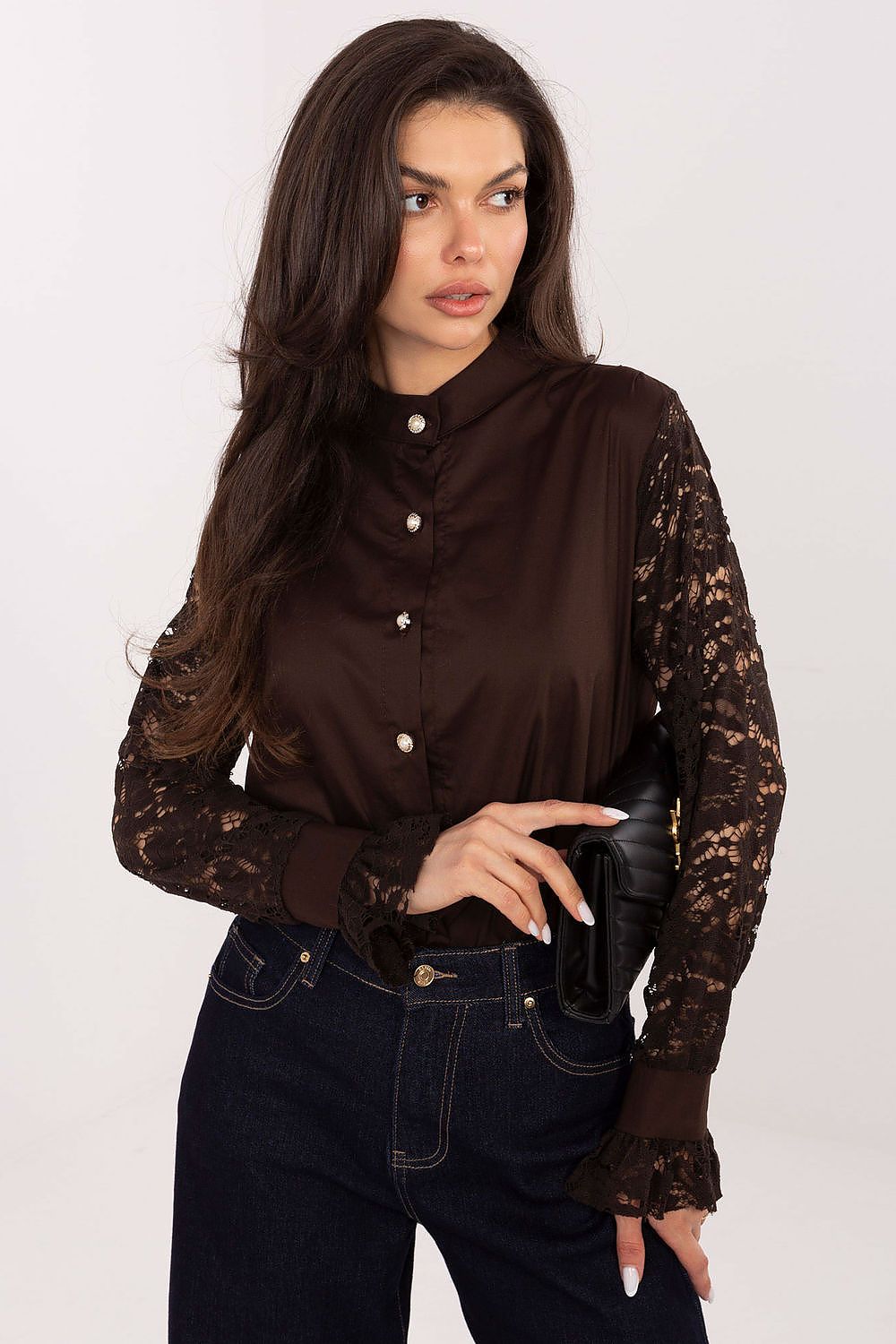  Overhemd met lange mouwen model 221577 Italy Moda 