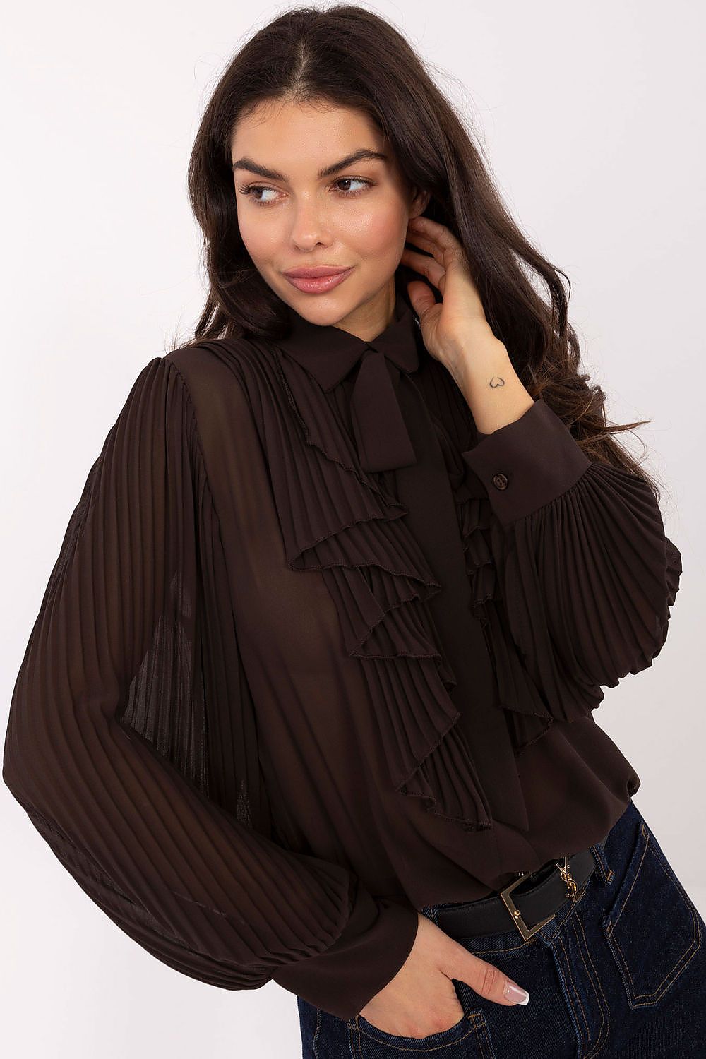 Overhemd met lange mouwen model 221589 Italy Moda 