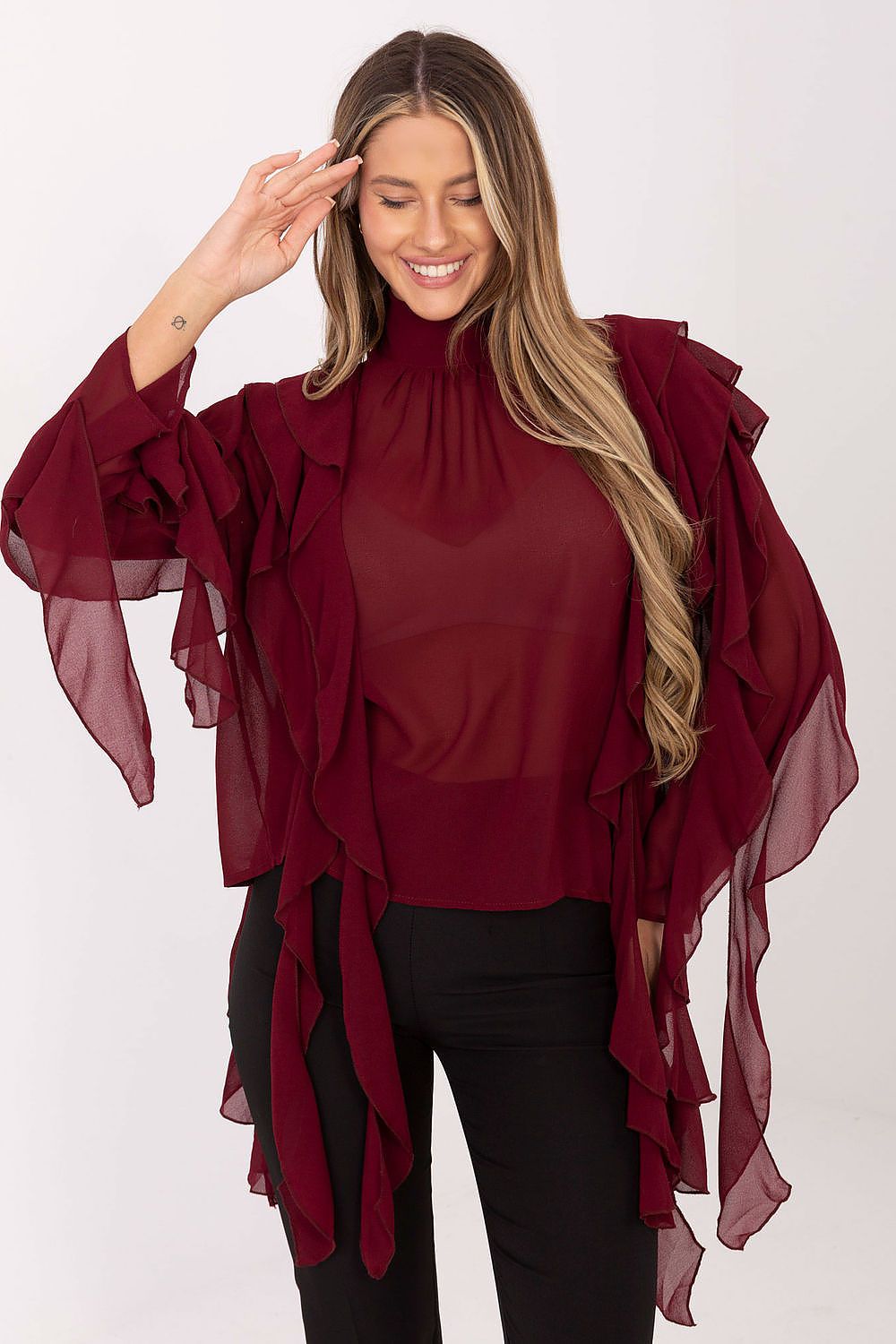  blouse model 221844 Factory Price 