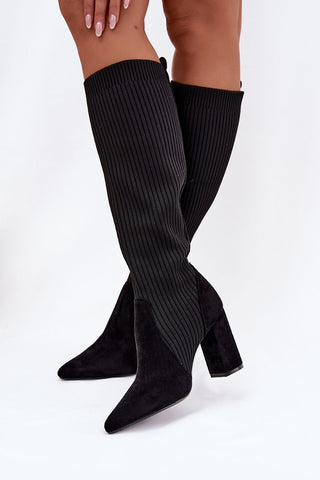  Laarzen met hoge hakken model 221897 Step in style 