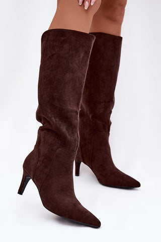  Laarzen met hoge hakken model 221902 Step in style 