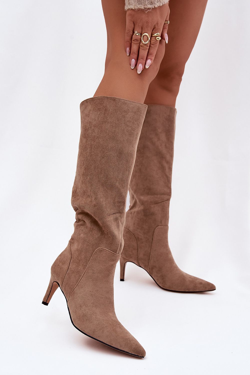  Laarzen met hoge hakken model 221903 Step in style 