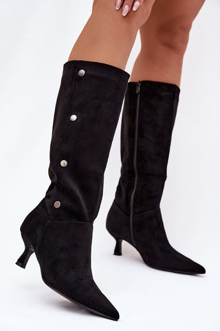  Laarzen met hoge hakken model 221905 Step in style 