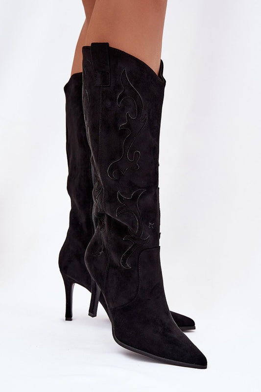  Laarzen met hoge hakken model 221906 Step in style 