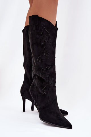  Laarzen met hoge hakken model 221906 Step in style 