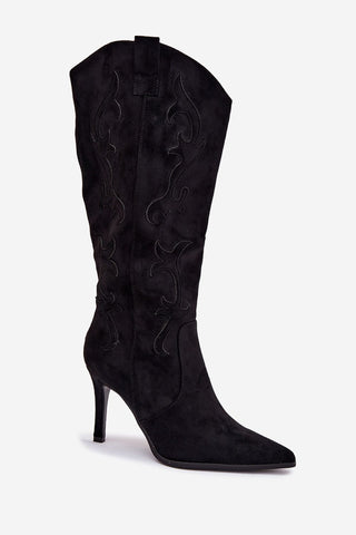  Laarzen met hoge hakken model 221906 Step in style 
